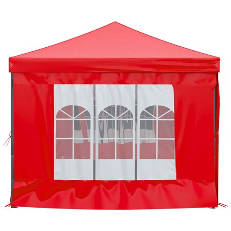 Tenda Para Festas Dobr Vel Paredes Laterais M Vermelho Loja