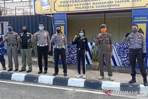 Satpol Pp Kaltim Dirikan Posko Edukasi Covid Antara News