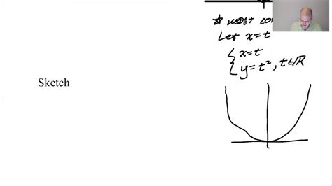 Parameterizing A Function Y X 2 Pg 182 Pt 1 Youtube