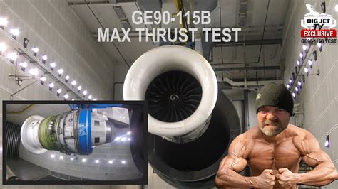 SOUND UP ⬆️🔊 MAX THRUST TEST – GE90-115B - YouTube