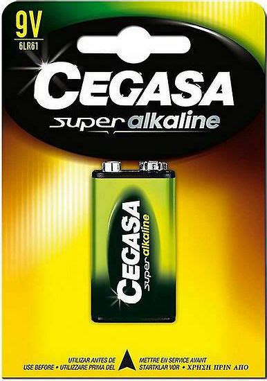 Cegasa Super Alkaline Μπαταρία 9v 1τμχ Skroutzgr