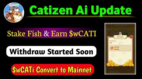 Catizen Airdrop New Update Earn Free WCati Tokens Catizen