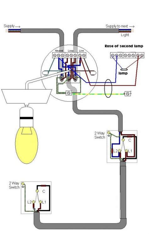 2 Switches For 2 Lights 2 Way DIYnot Forums