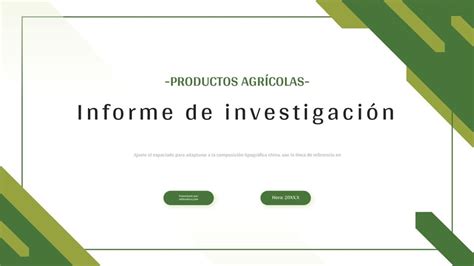 Plantillas Gratis De Agricultura Verde Para Power Point Y