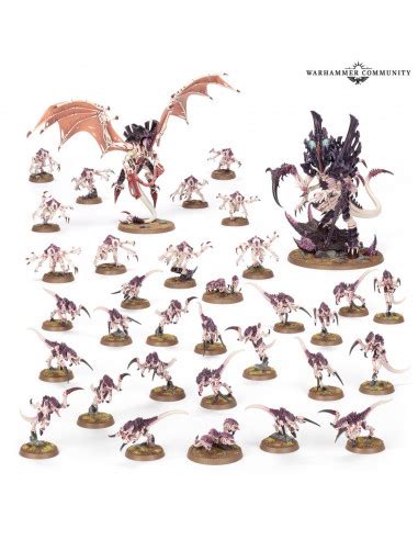 Battleforce Tyranide Onslaught Swarm Figurines Warhammer K