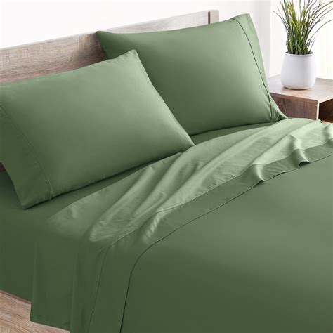 Mellanni 3 Piece 100 Cotton Bed Sheet Set 400 Thread Count Deep