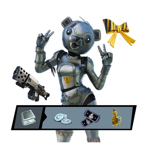 Fortnite Metal Team Leader Pack Item Bundle Png Pictures Images