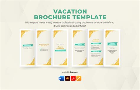 Page 3 Brochure Templates in PDF - FREE Download | Template.net