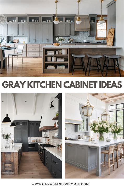 65 Gray Kitchen Cabinet Ideas for 2024 | Tips & Images