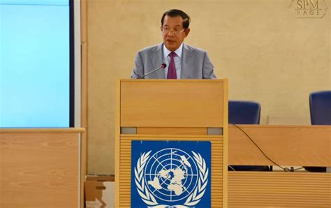 Hun Sen Defends Record at UN Human Rights Council