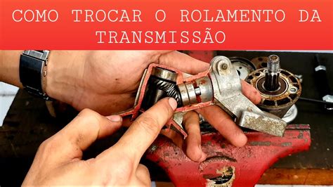 Como trocar o rolamento da TRANSMISSÃO das roçadeiras STIHL FS 160 220