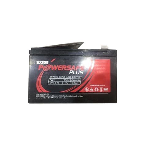 7 5ah 12v Exide Powersafe Sealed Lead Acid Battery Battery Capacity 51