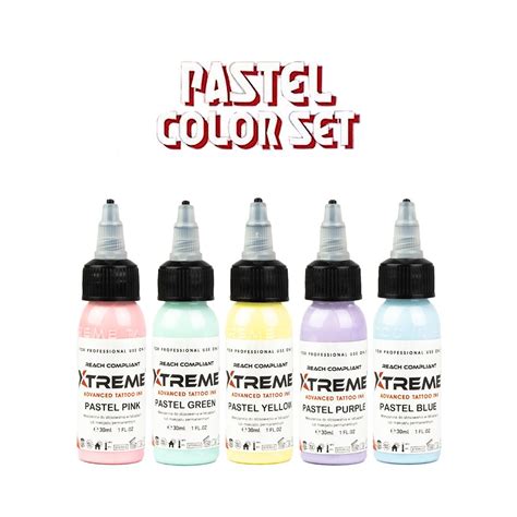 Xtreme Ink Pastel Set Skinlabsno