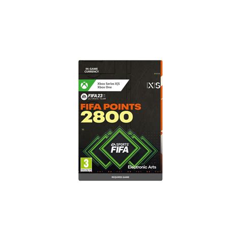 Kifutott Fifa 23 2800 Fut Points Xbox One Xbox Series X S DigitÁlis