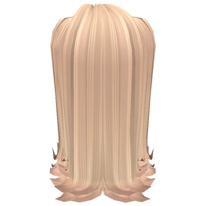 Sidepart Half Up Messy Swoop Blonde Roblox Item Rolimon S