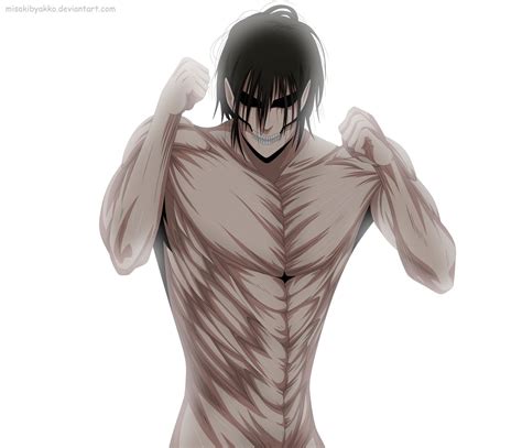 Titan Eren By Misakibyakko On Deviantart Attack On Titan Art Titans