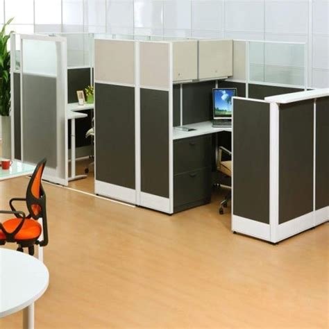 Aluminium Gray Aluminum Office Cabin Partition Size 12 Feet At Rs 250 Sqft In New Delhi