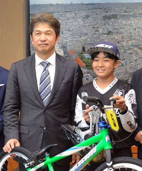 2023 UCIBMX レーシングワールドチャレンジに日本代表選手として出場する堀江樹選手がいらっしゃいました 茨城県知事 大井川かずひこ