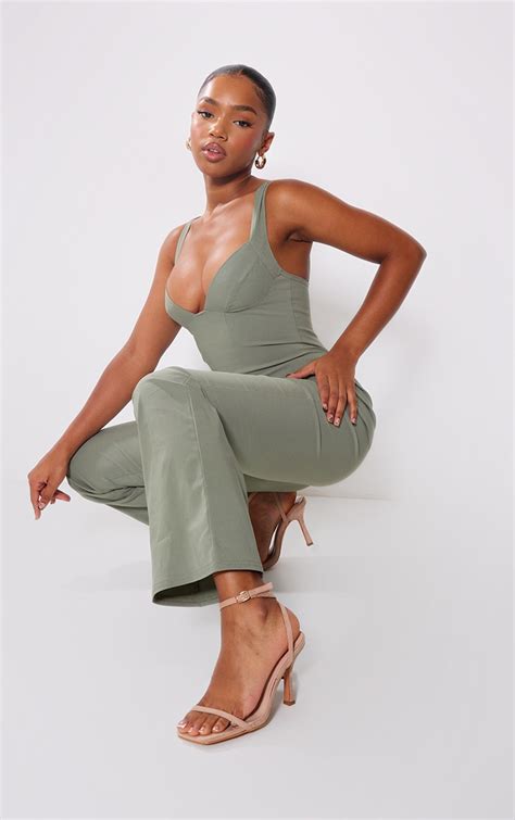 Nude Square Toe Barely There Mid Heeled Sandals Footwear Plt