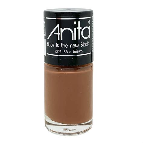 Esmalte Anita nude is the new black Só o basico Belezeira Nails
