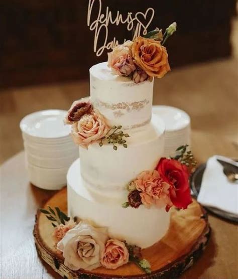 Semi Naked Bruidstaart Enjoy Cakes