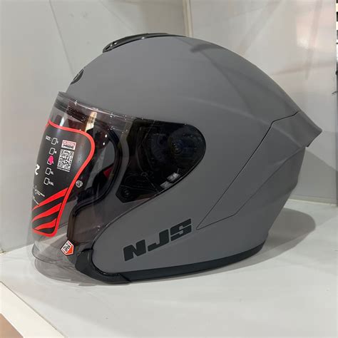 Jual HELM NJS KAIROZ SOLID ORIGINAL Shopee Indonesia