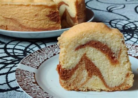 Resep Marble Butter Cake Oleh Softcookie Cookpad