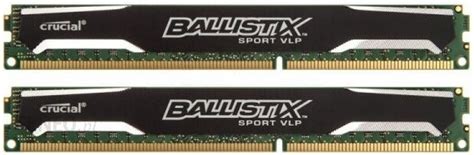 Crucial Ballistix Sport Very Low Profile Ddr3 1600 Cl9 16 Gb