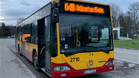 Mercedes Benz Citaro O530 2710 MPK Łódź linia 64B YouTube