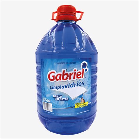 Limpiavidrios Gabriel 5 Litros Productos De Aseo Por Mayor