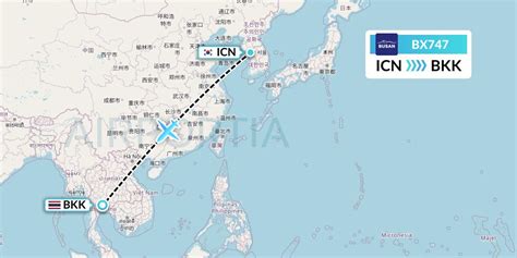 BX747 Flight Status Air Busan: Seoul to Bangkok (ABL747)