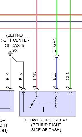 Blower Relay Switch Wiring Diagram