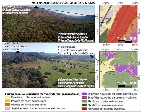 14º Sinageo Mapa GeomorfolÓgico De Mato Grosso Perspectivas