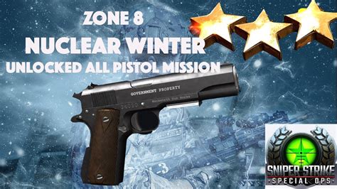 Campaign Zone Nuclear Winter Unlocked All Pistol Mission Sniper