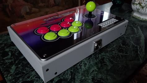 Blast city themed Panzer Fight Stick 4 (jasen's customs) : r/fightsticks