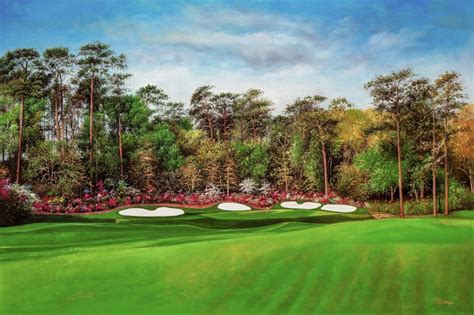 Augusta National Golf Club Masters Tournament Amen Corner Hole 12