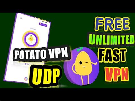 FREE Fast And UNLIMITED VPN Potato VPN UDP Settings YouTube