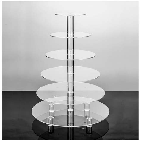 Tier Acrylic Round Cupcake Stand Rental World