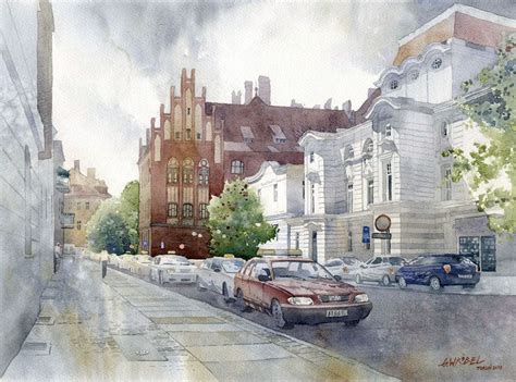 Watercolor Paintings By Grzegorz Wr Bel Watercolor Artists