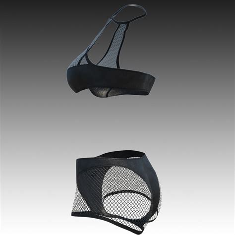 Lingerie 3D Model By RumenD