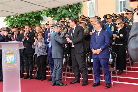 ROMA Guardia Di Finanza Cerimonia Di Commiato Del Generale Corpo D