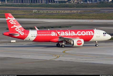 Hs Cbk Thai Airasia Airbus A N Photo By Hung Chia Chen Id