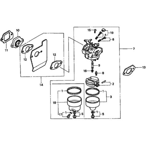 Carburetor For Honda Hrd C Sxe Lawn Mower L S Engineers