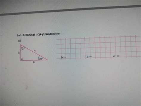 Prosz O Pomoc Z Zadaniem Z Trygonometrii Zadanie Znajduje Si W