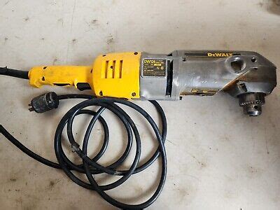 Dewalt Dw Heavy Duty Right Angle Drill Speed W Case And Extra