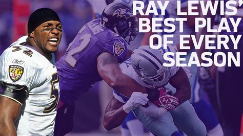 Ray Lewis Best Play Of Every Season NFL Highlights YouTube