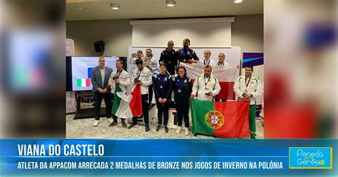 Atleta Da Appacdm De Viana Do Castelo Conquista Medalhas De Bronze Na