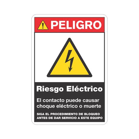 compromiso Ciudad Intolerable riesgo electrico señaletica tinta Haz un