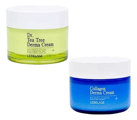 Crema Facial Coreano Derma Colágeno And Té De Árbol Antiedad Meses