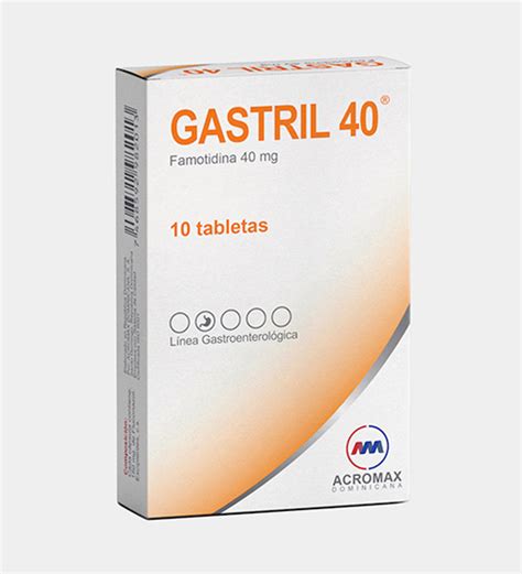 Gastril 40mg Tabletas Farmaciard